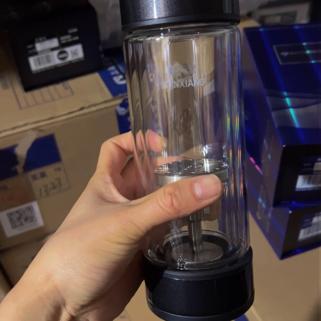 万象V158灰色双层玻璃杯310加除垢剂