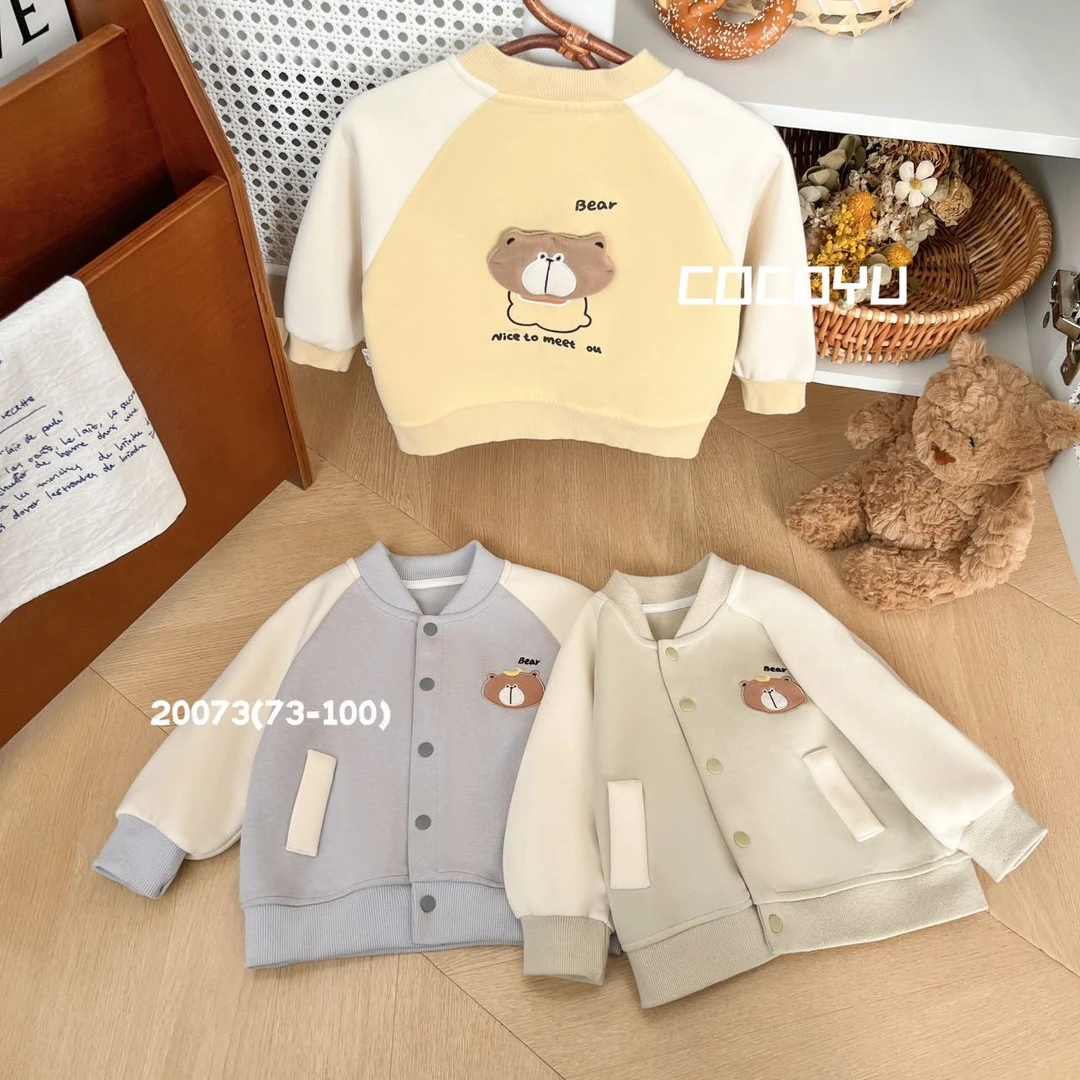 20073可可雨萌熊泰迪棒球服