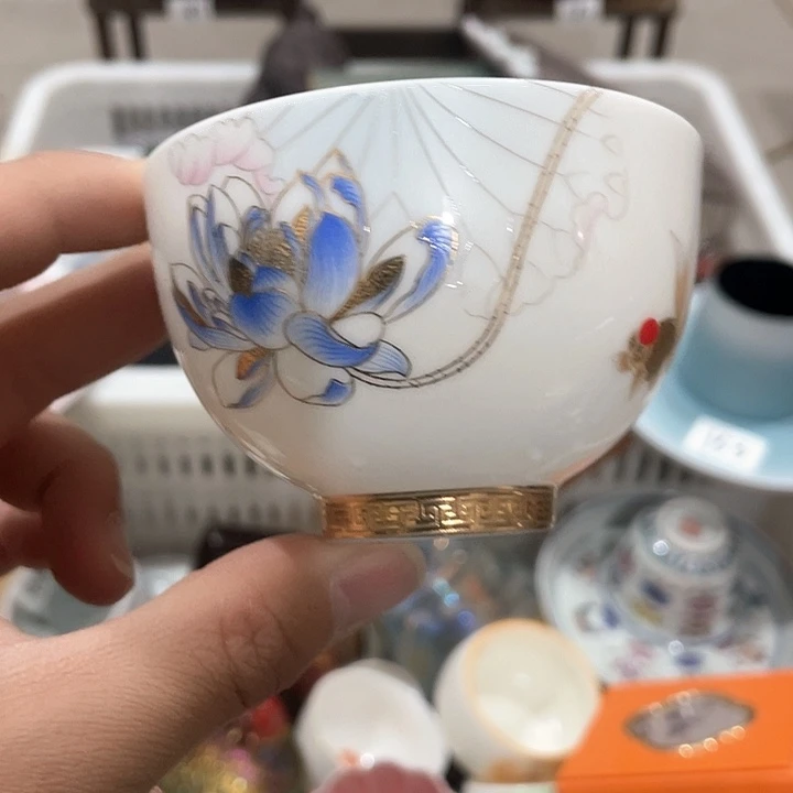陶瓷茶具全部默认微瑕处理不影响使用完美主义者慎拍！