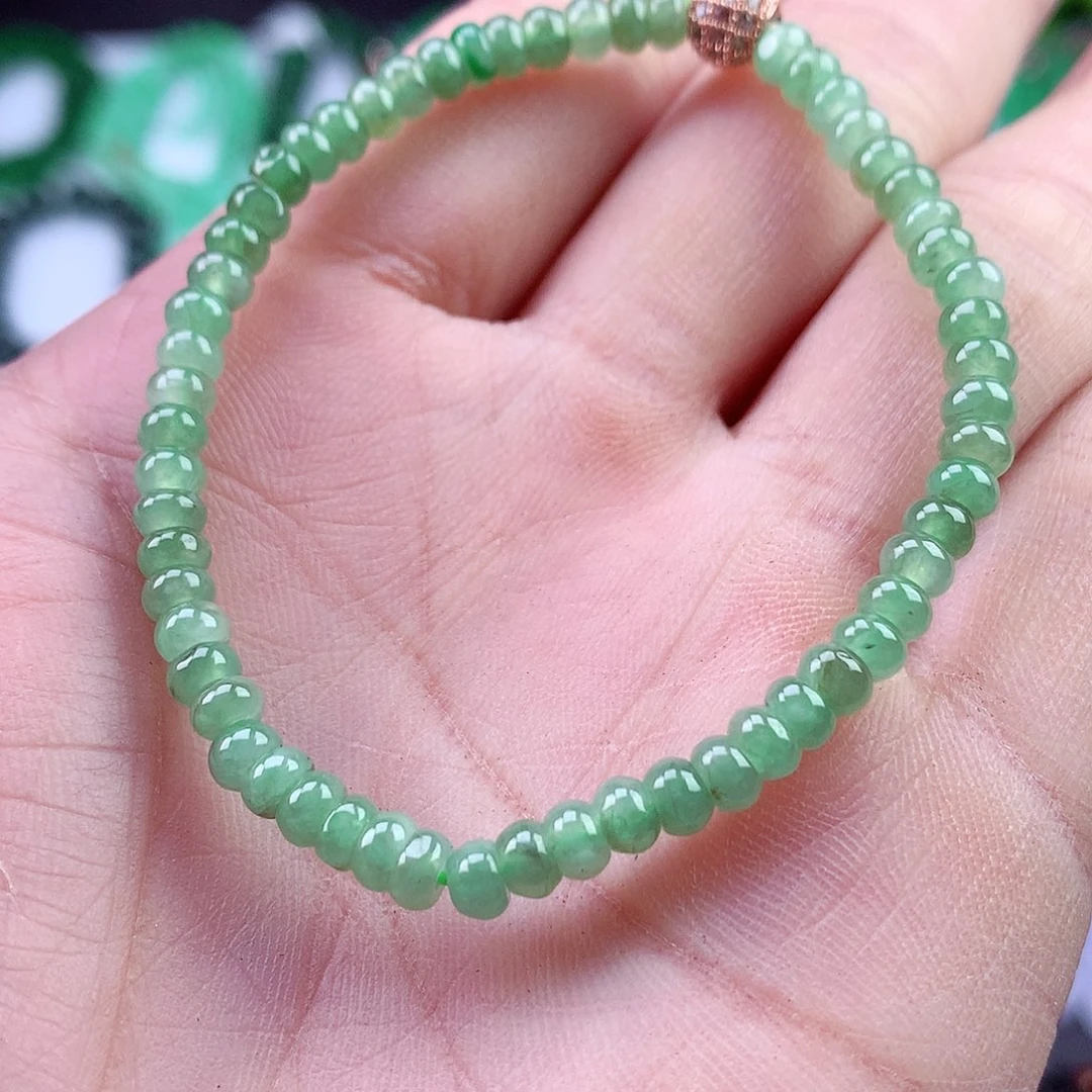 未镶嵌手链翡翠手串