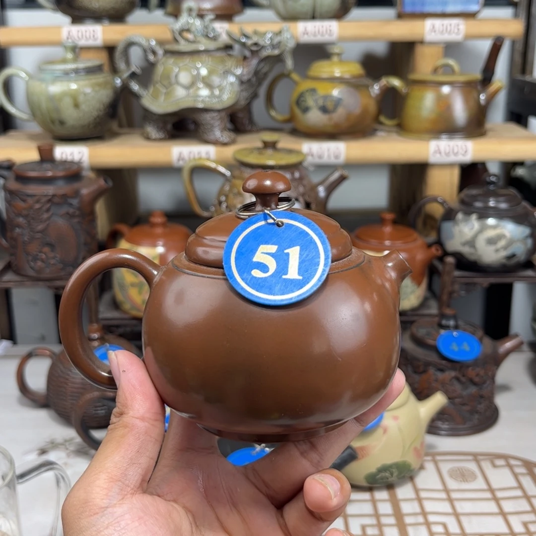 249cc古铜色无尘壶,全手工制作