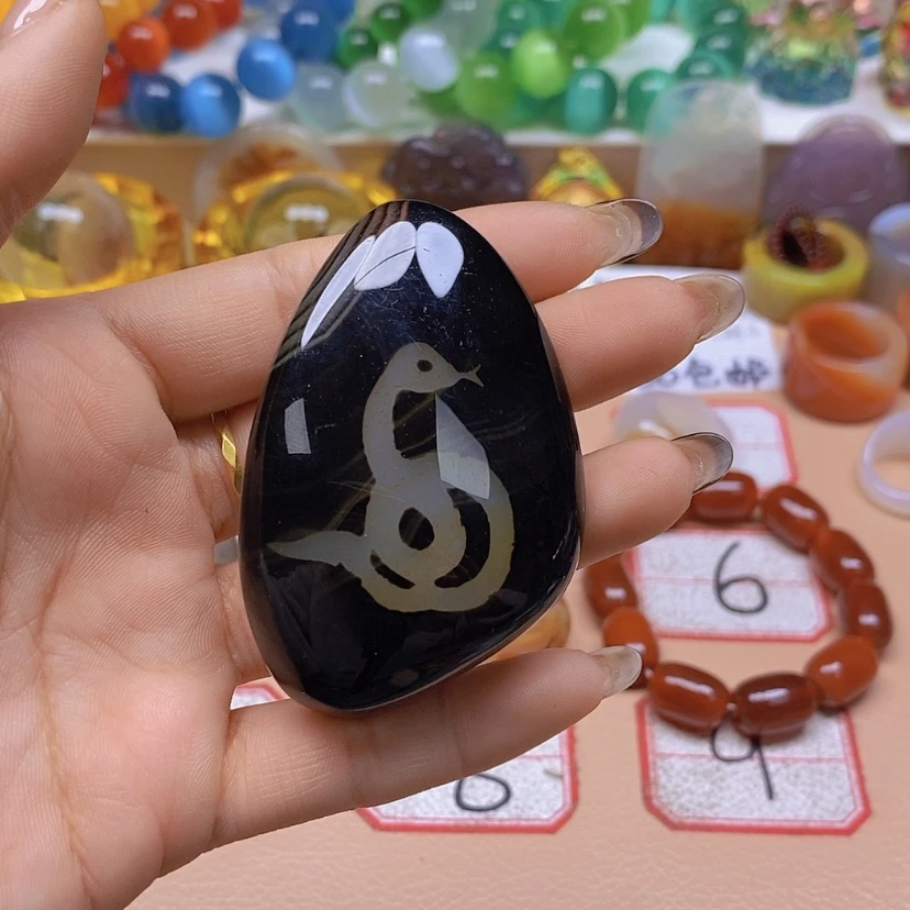 【闪购商品】玛瑙/玉髓颈饰未镶嵌何***家