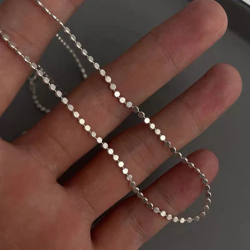 链子925银 068纯银项链时尚