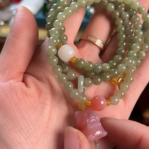 吊坠滴血莲花菩提