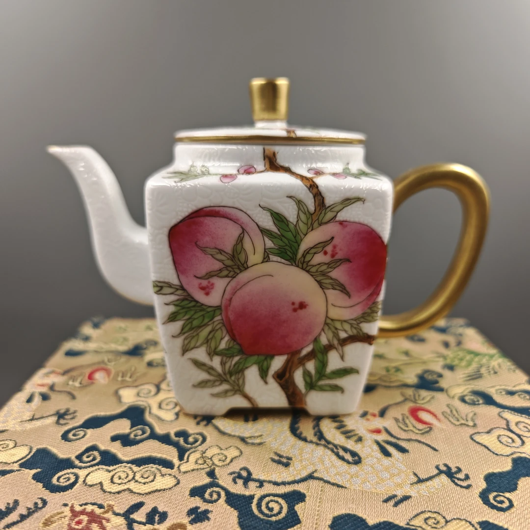 【景德镇】高温陶瓷，ZWY渐变壶74