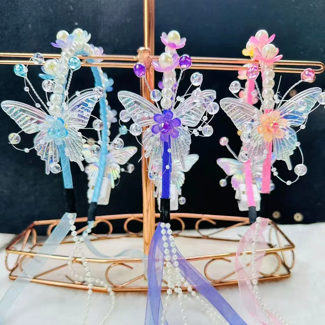 【金秋发箍】蝶恋花发箍精美DIY主播优选材料