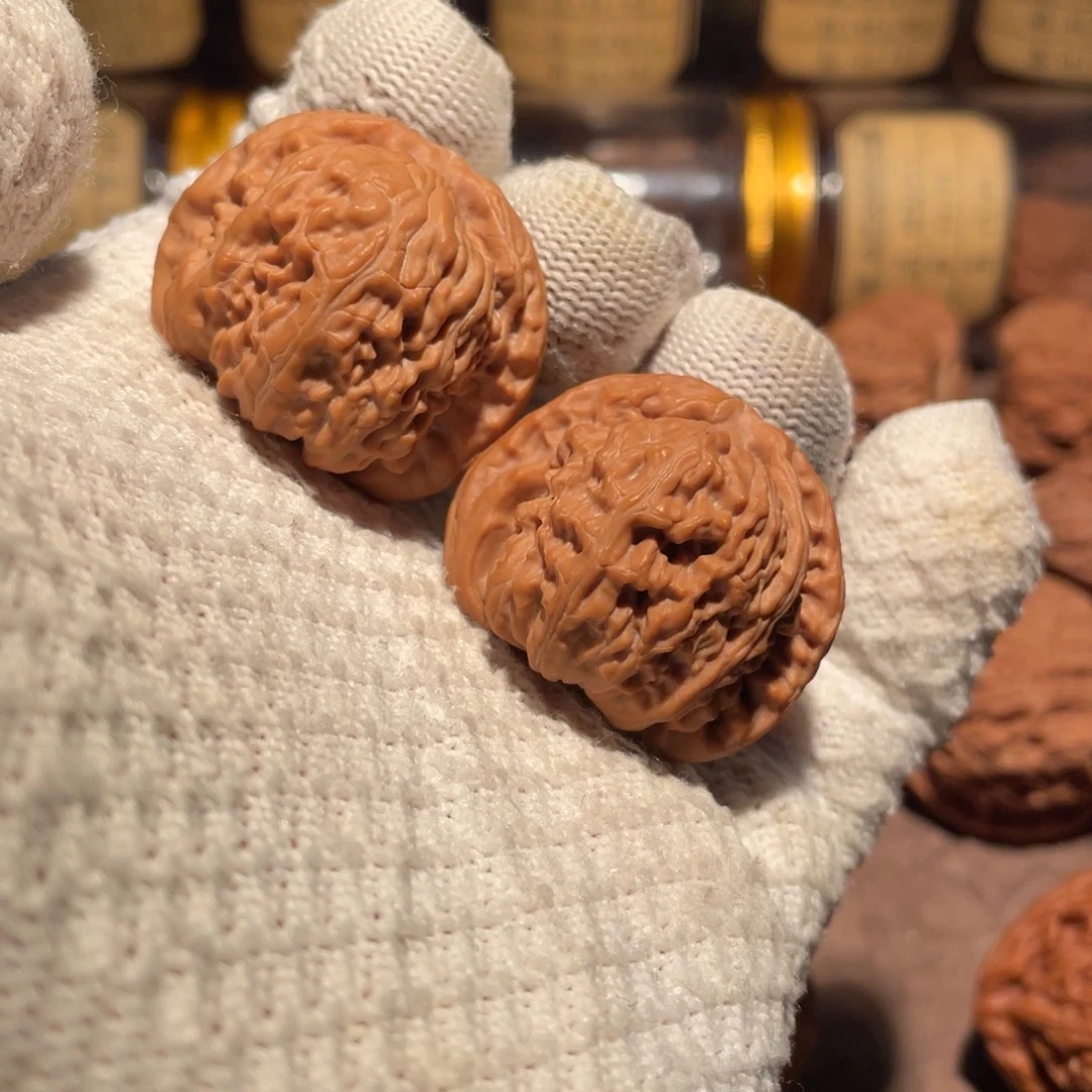 吊坠文玩核桃35白狮子