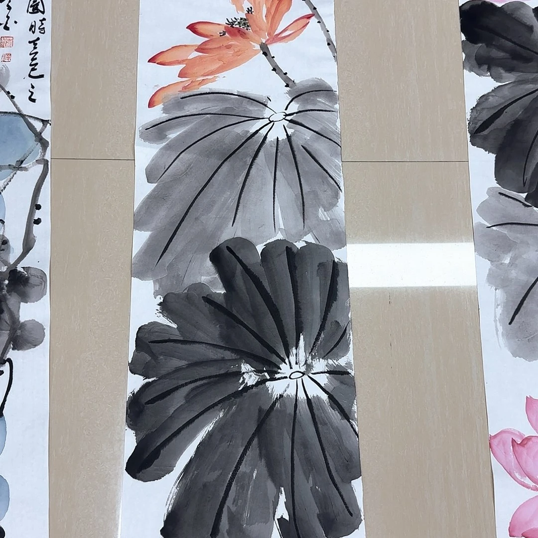 国画国画作品展。国画