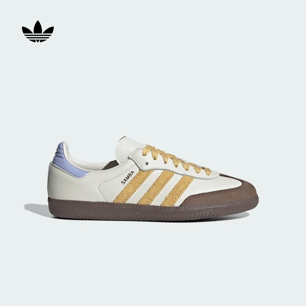 「T头鞋」阿迪达斯官方三叶草 女经典板鞋adidas SAMBA OG IE0875