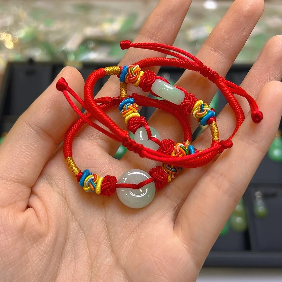 未镶嵌手链翡翠多样性