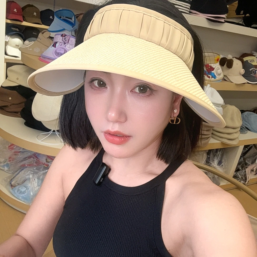 A01~A99孤品空顶防晒帽设计师款炸炸炸大帽檐
