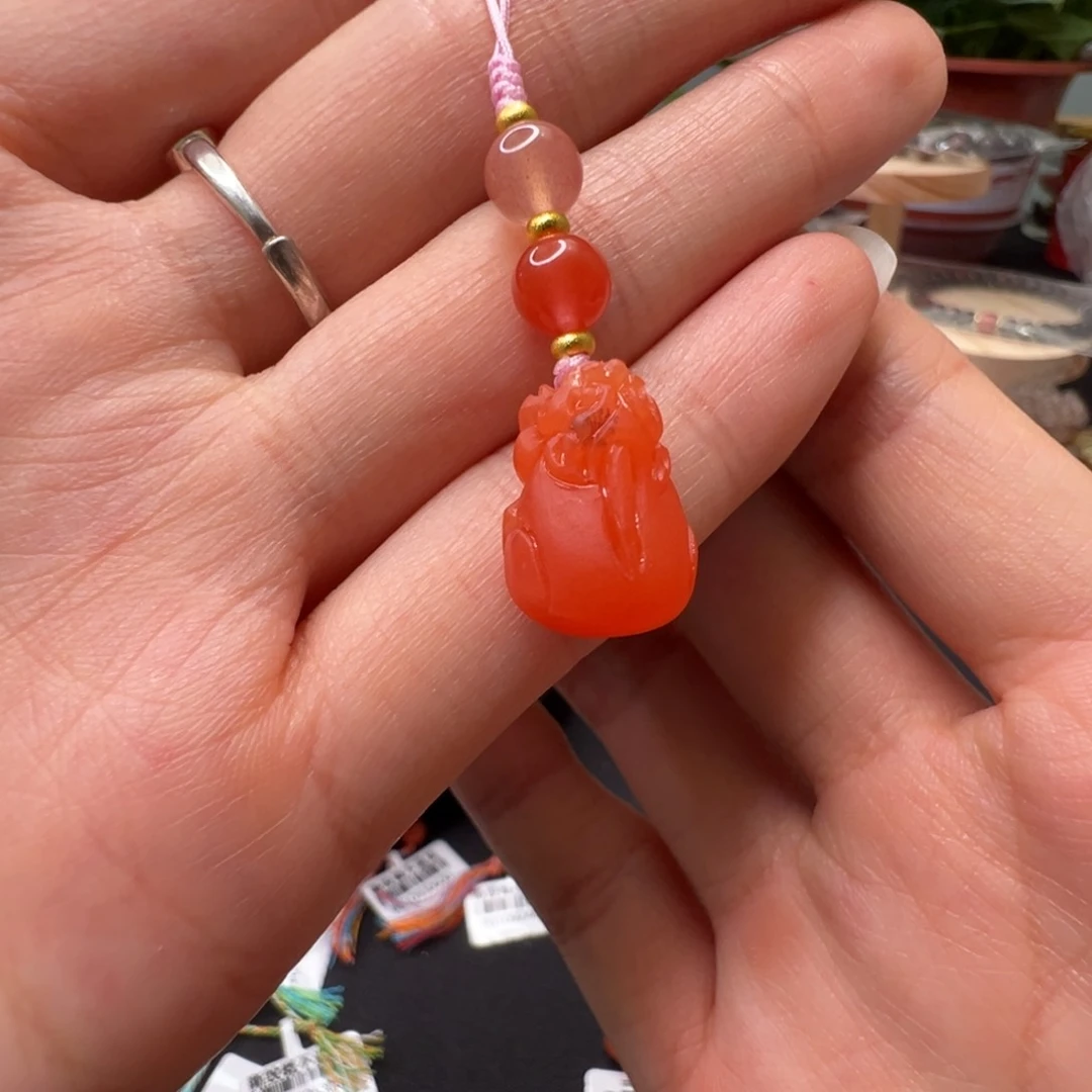 南红玛瑙配饰未镶嵌784