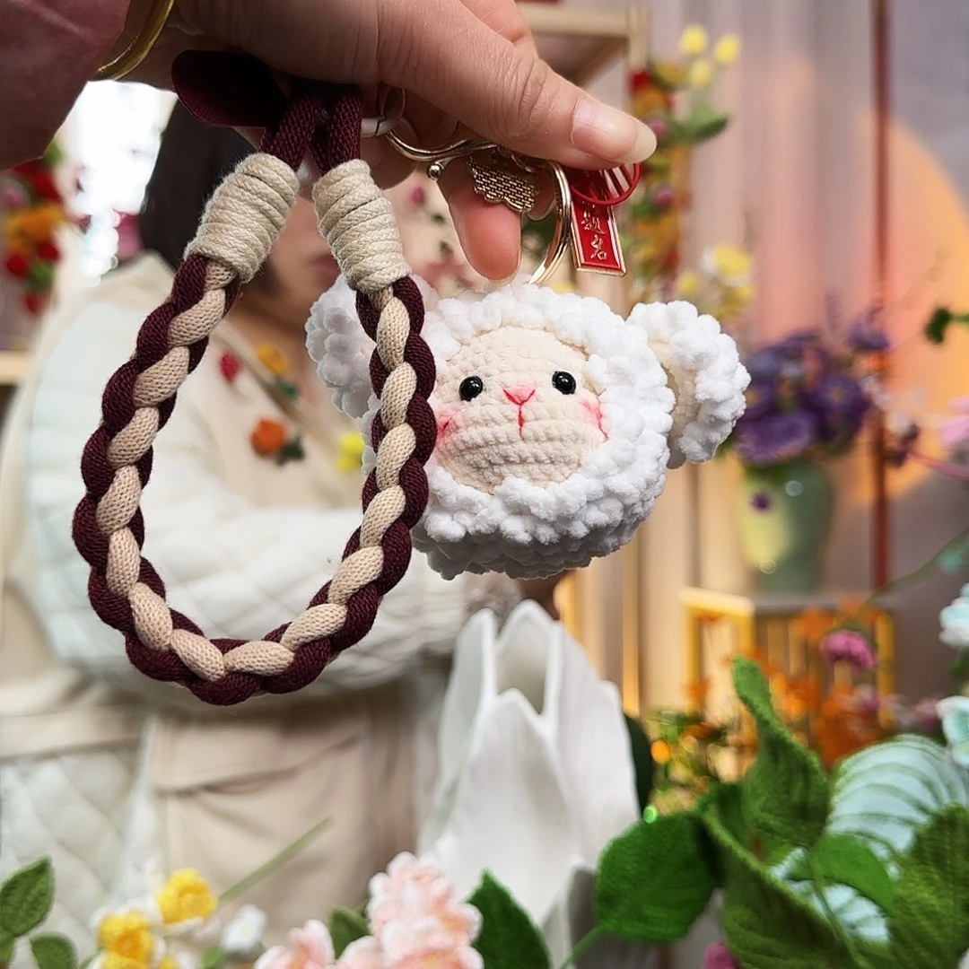 手工钩织设计挂件