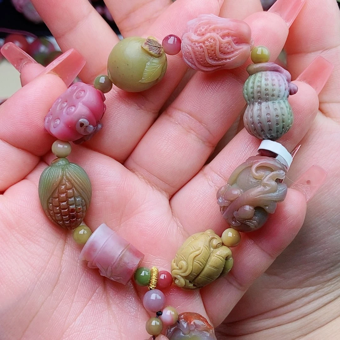 玛瑙/玉髓珠宝半成品未镶嵌