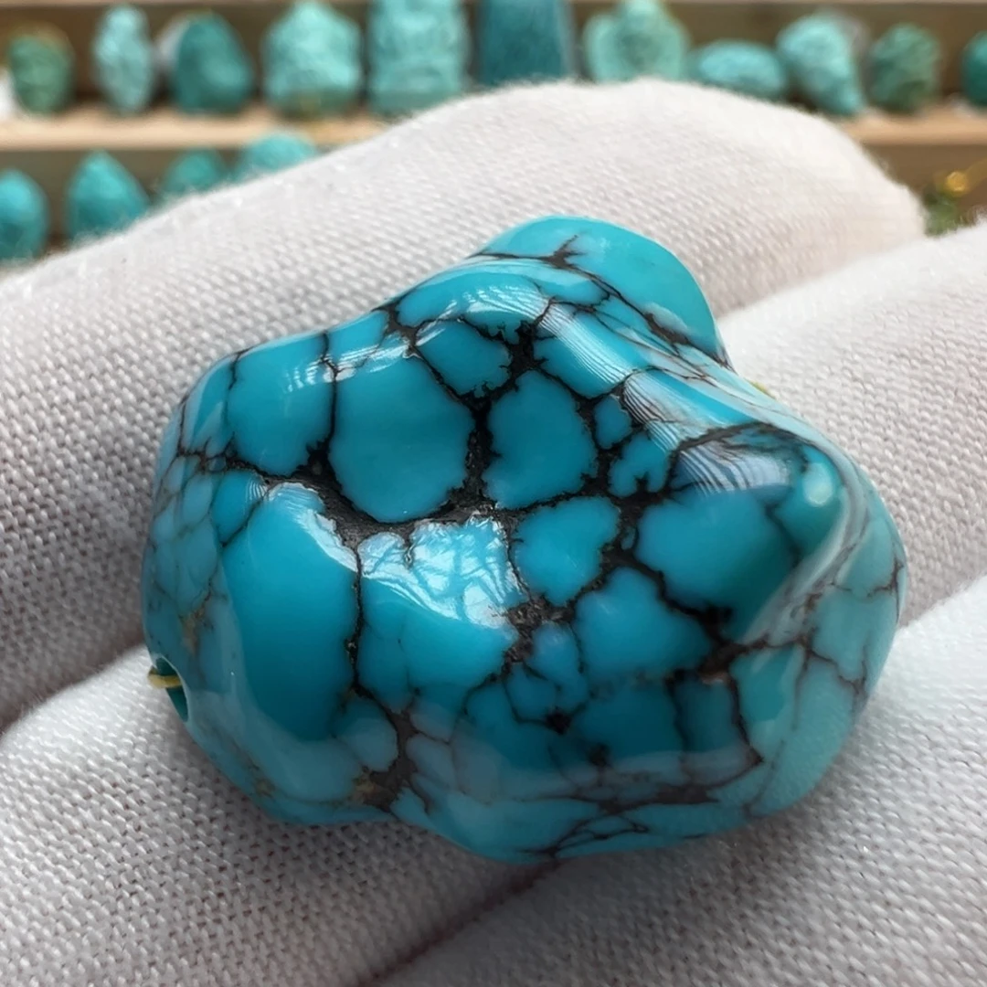 绿松石未镶嵌配饰23*26.9