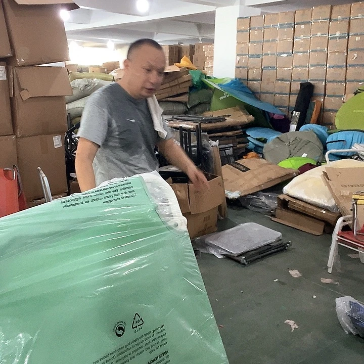 二层牛皮躺椅绿色