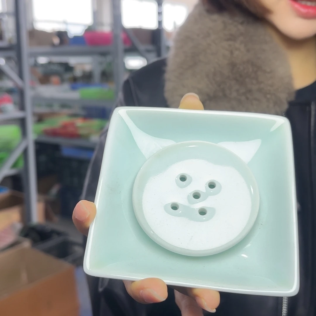 龙泉云间青瓷小米茶器