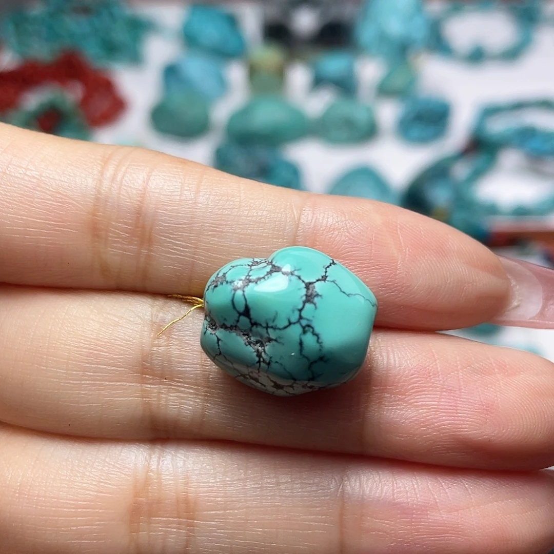 未镶嵌绿松石随行