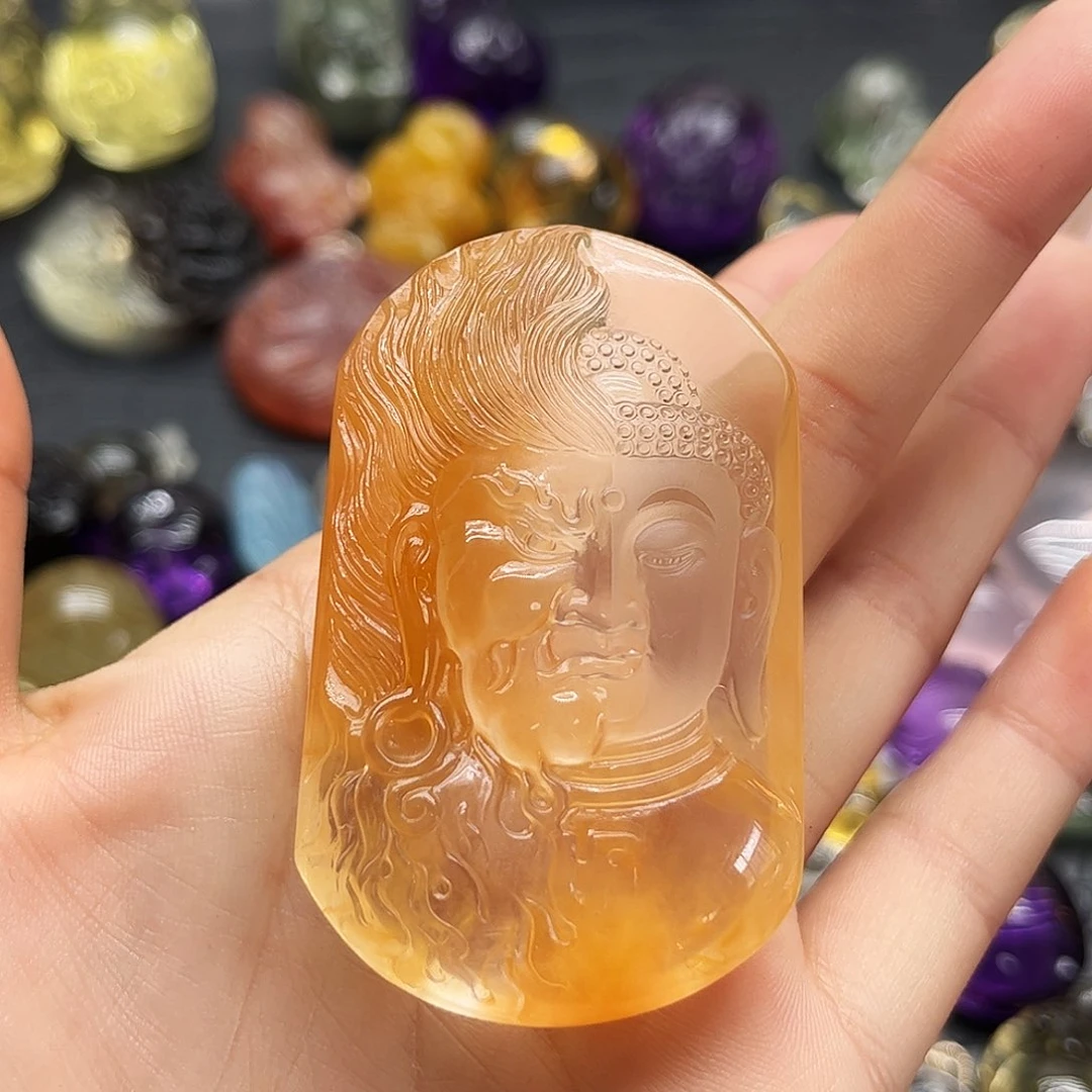 水晶吊坠(不含链)未镶嵌V****i