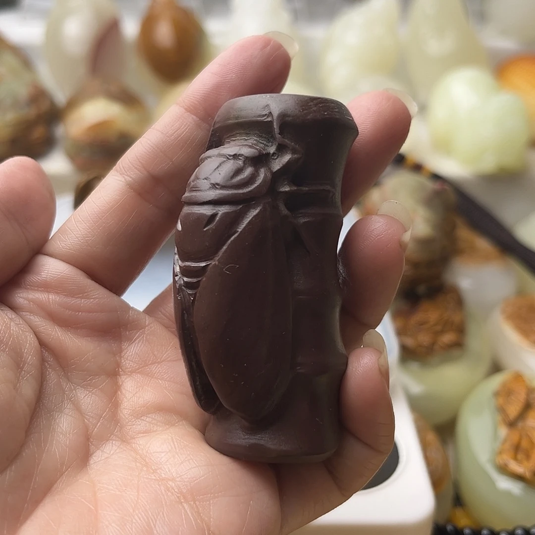 石材方解石不退换蝉微瑕