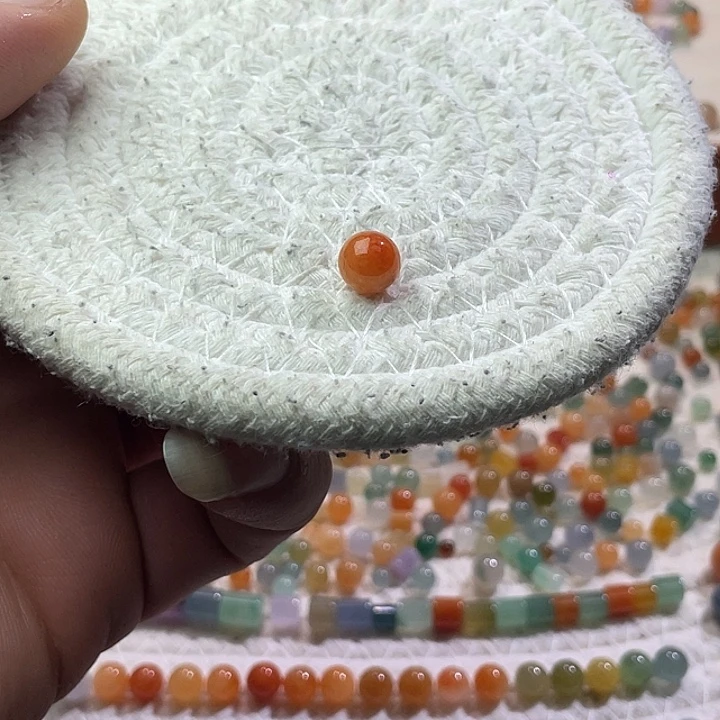 翡翠散珠未镶嵌定制翡翠卡8.2