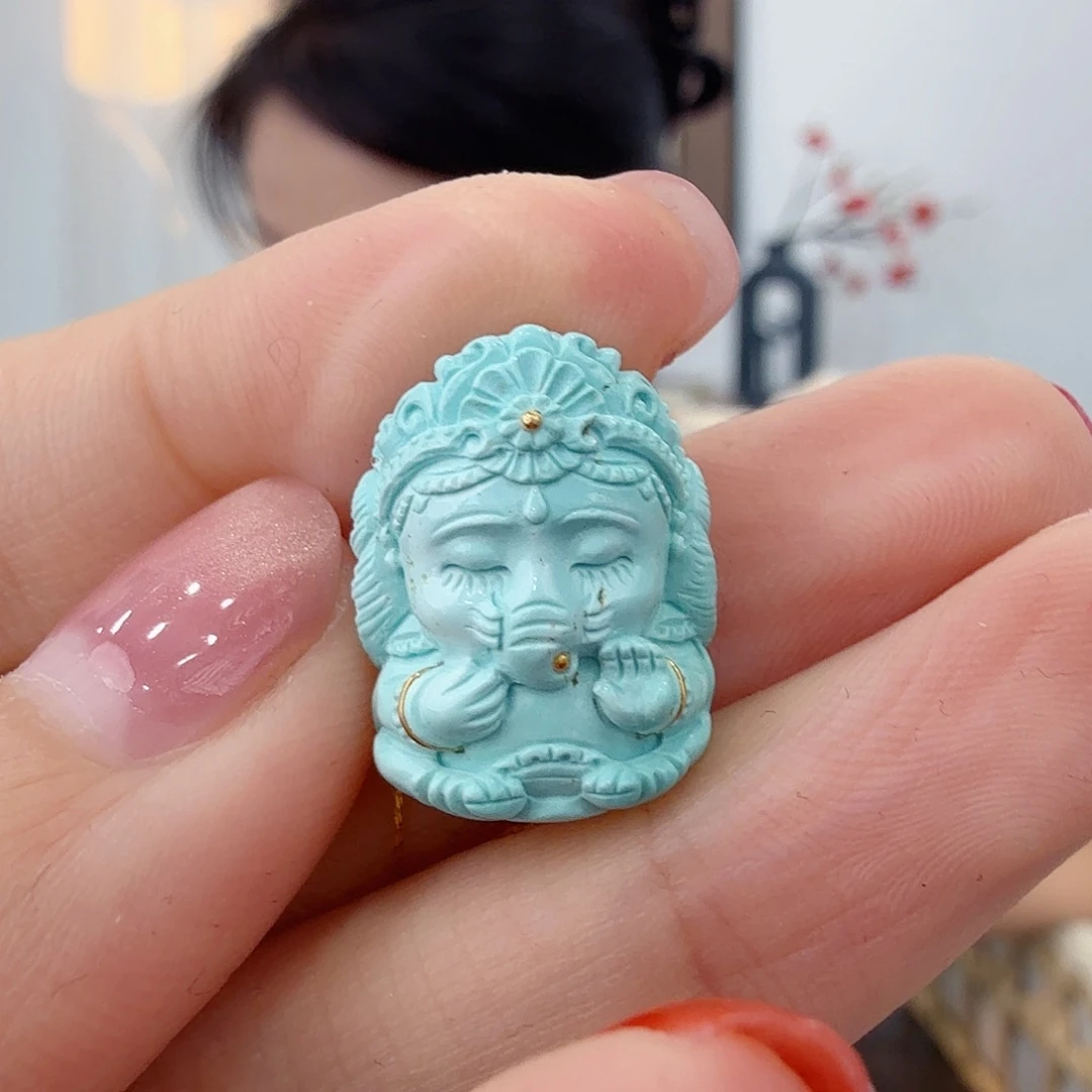 绿松石未镶嵌珠宝奇石