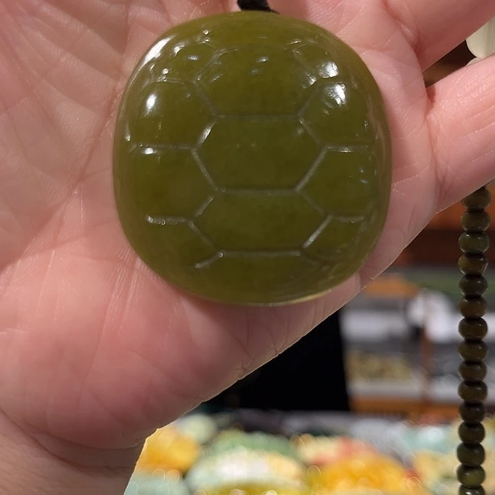 未镶嵌岫玉毛衣链