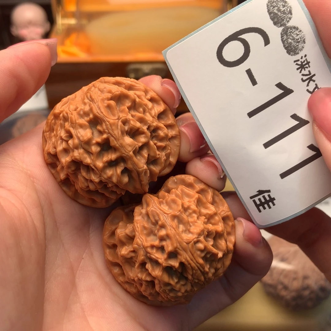 文玩核桃把件40苹果园