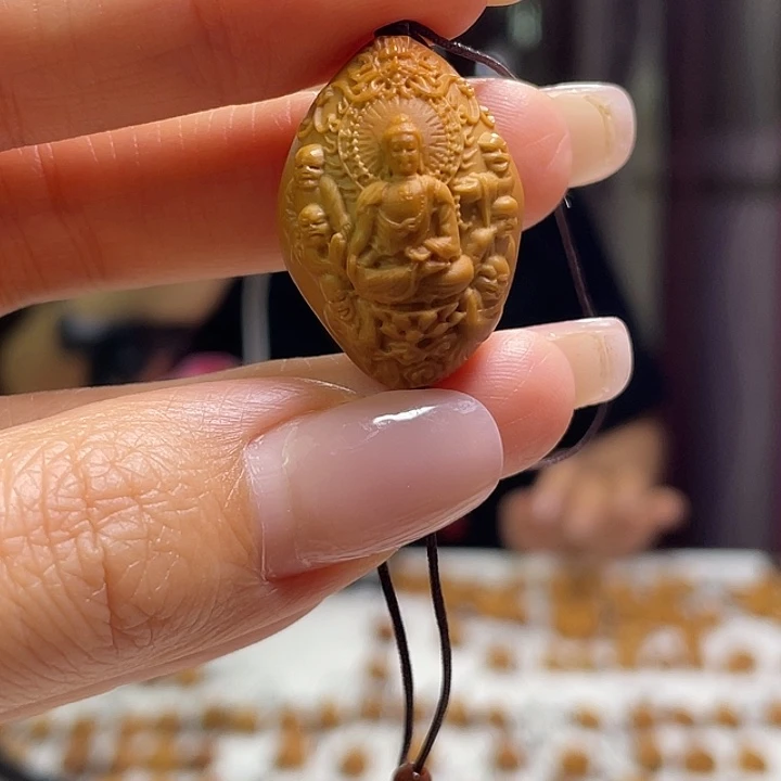 橄榄核吊坠橄榄核