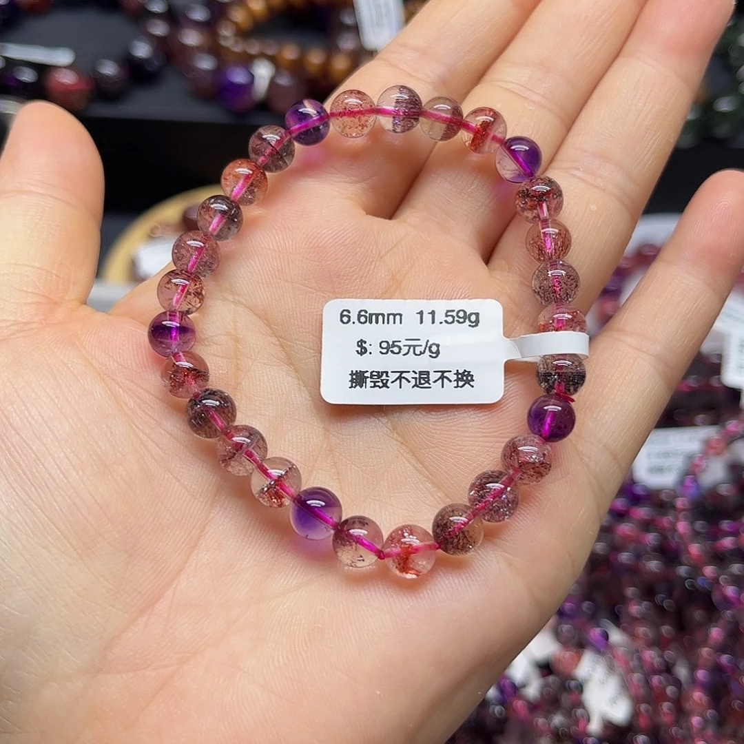 水晶手链未镶嵌天然水晶