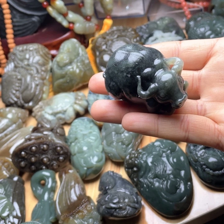 和田玉把件未镶嵌