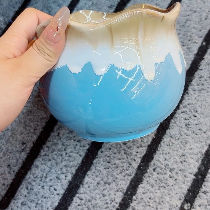 有孔，满10元发货多肉陶瓷花盆