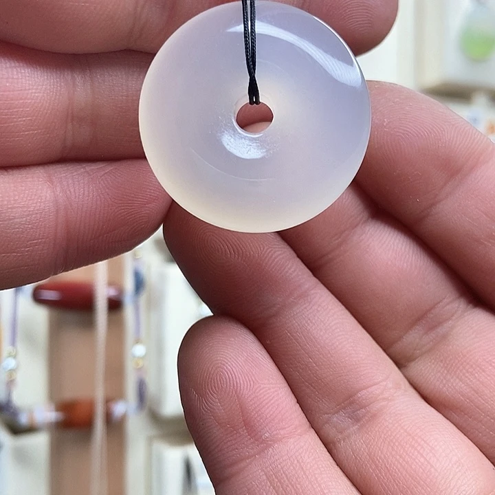 玛瑙/玉髓颈饰未镶嵌柠*