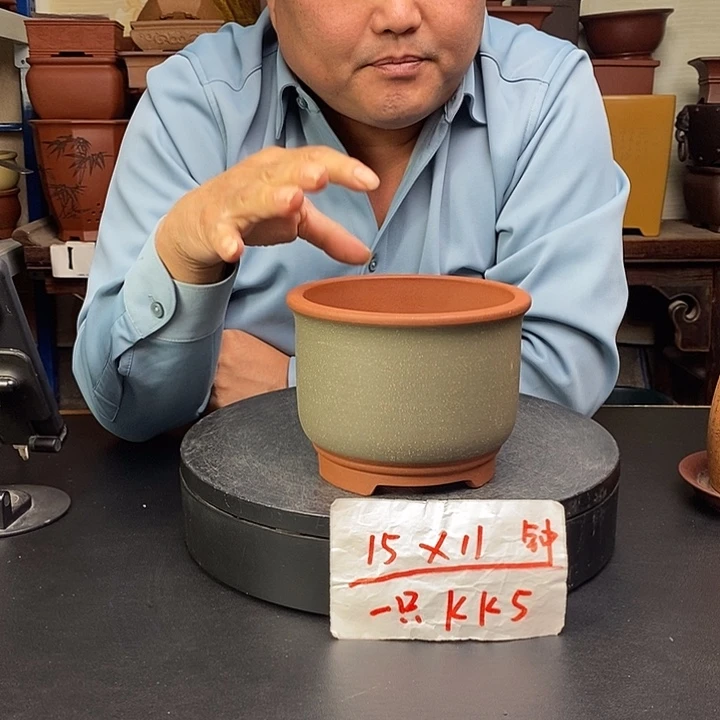 花盆紫砂货号一只KK5