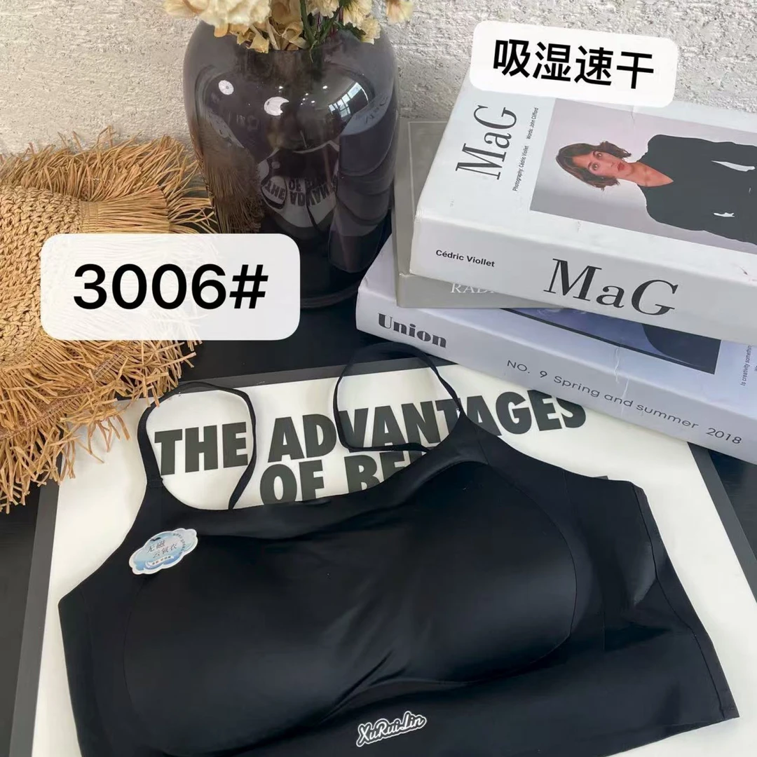 『雨美 Show』3006黑色无磁云氧美背