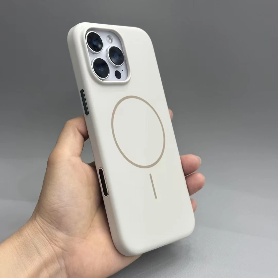 新款适用苹果iPhone16promax磁吸手机壳16Pro触摸按键全包防摔15