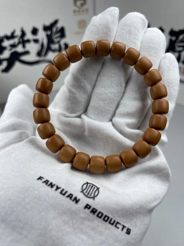 【真道珠】手工干磨短轴猴头手串误差0.05以内