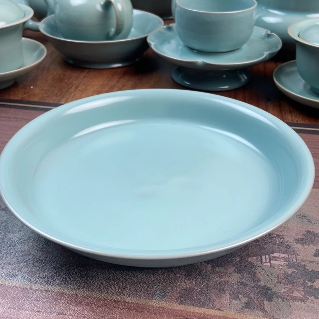 摆件原产地原矿汝瓷～茶器