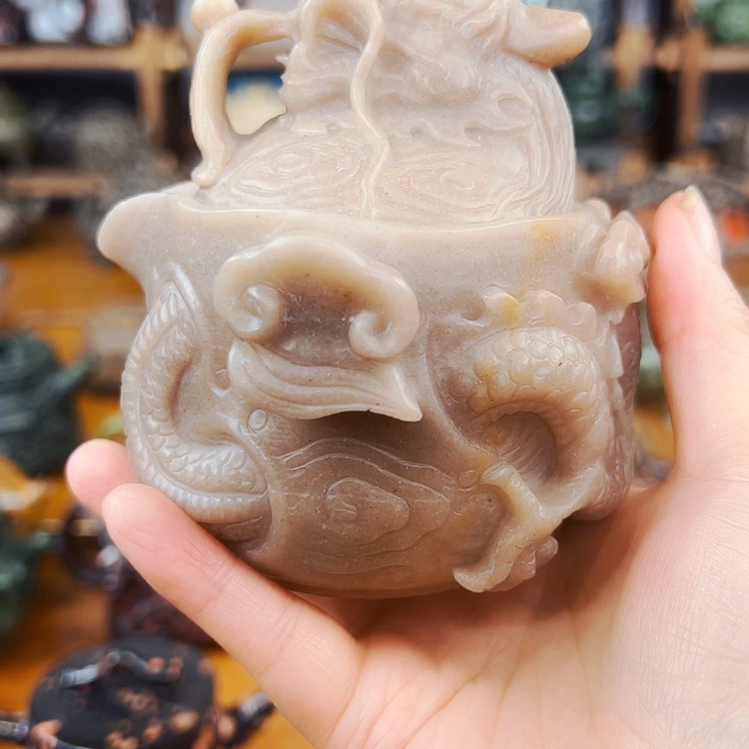 福利茶空间天然梅花玉认****悔