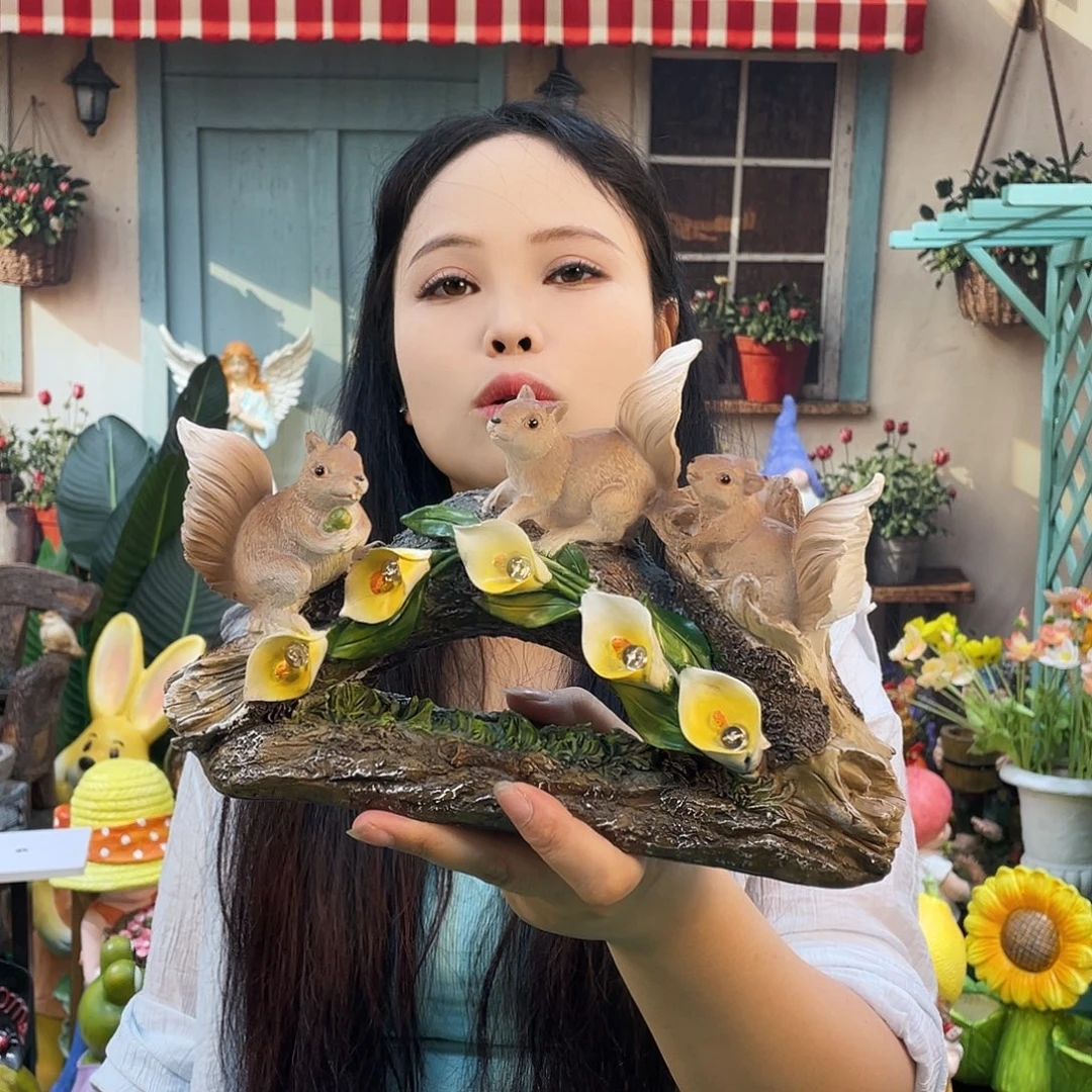 摆件欧美摆件红红火火