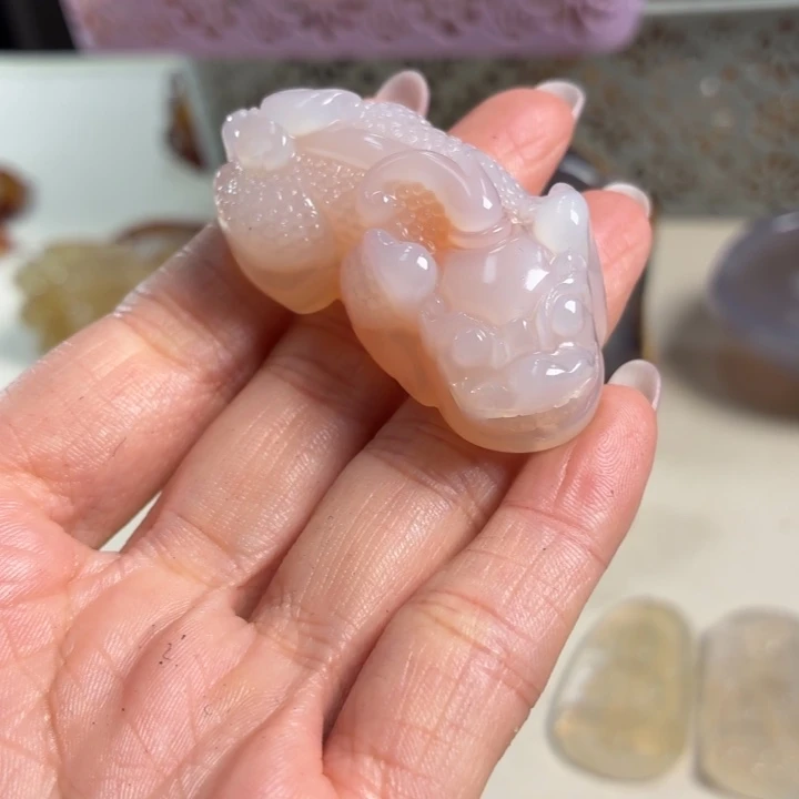 玛瑙/玉髓未镶嵌吊坠(不含链)