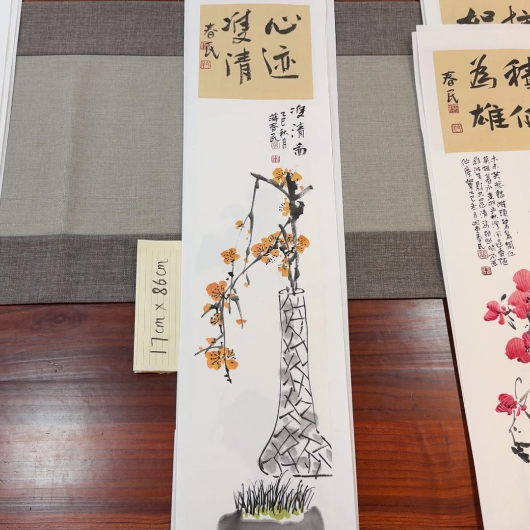 书法3心迹双清蒋春民