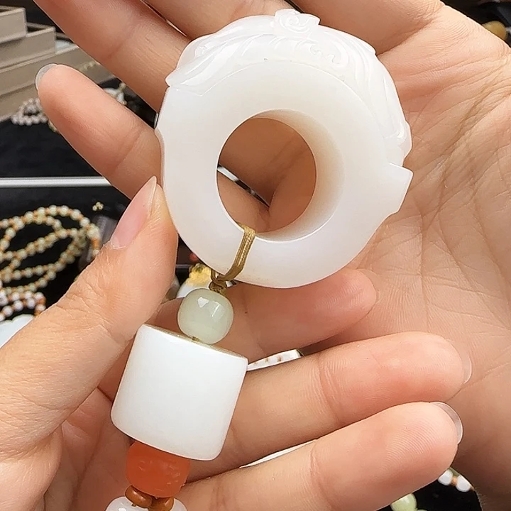 和田玉挂件未镶嵌定制发货