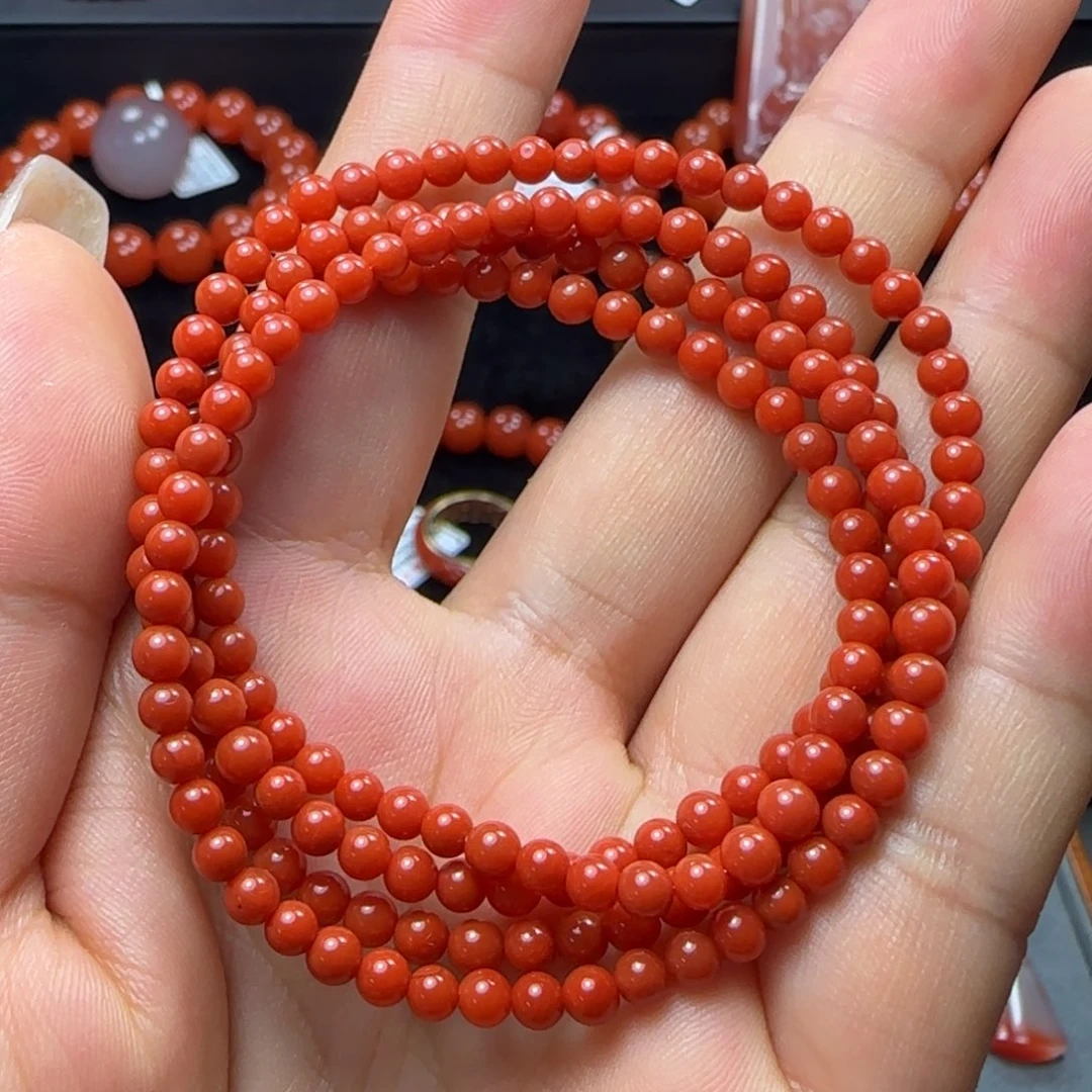 手串未镶嵌南红玛瑙