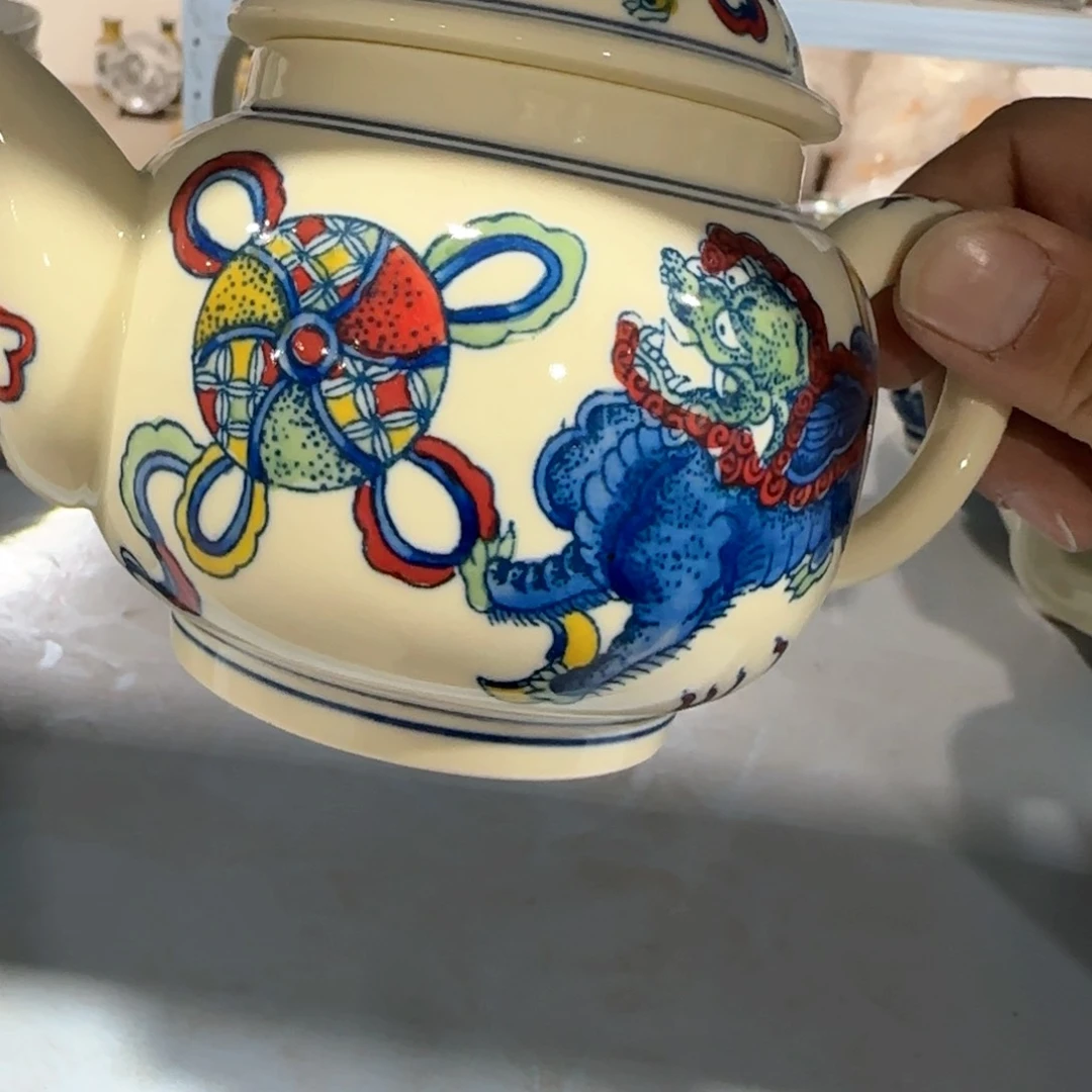 瓷片摆件手绘瓷器全部处理