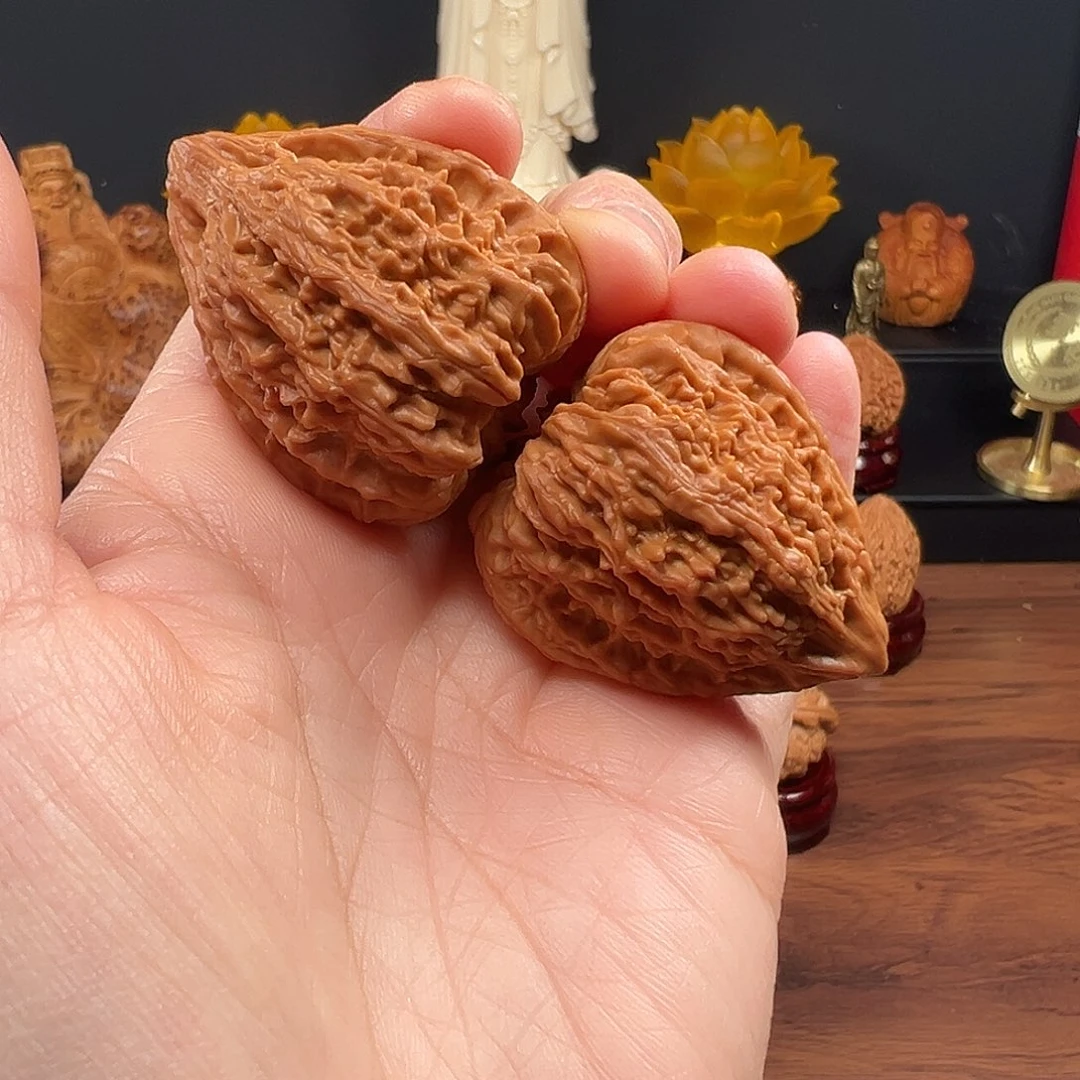 文玩核桃吊坠35全品塔尖