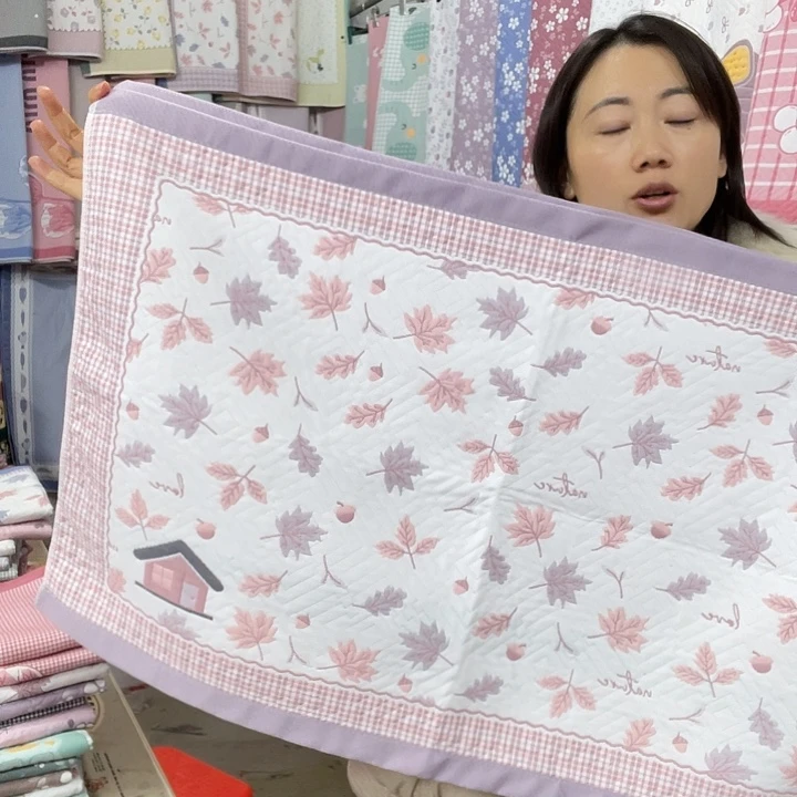 棉特价促销紫色枫叶