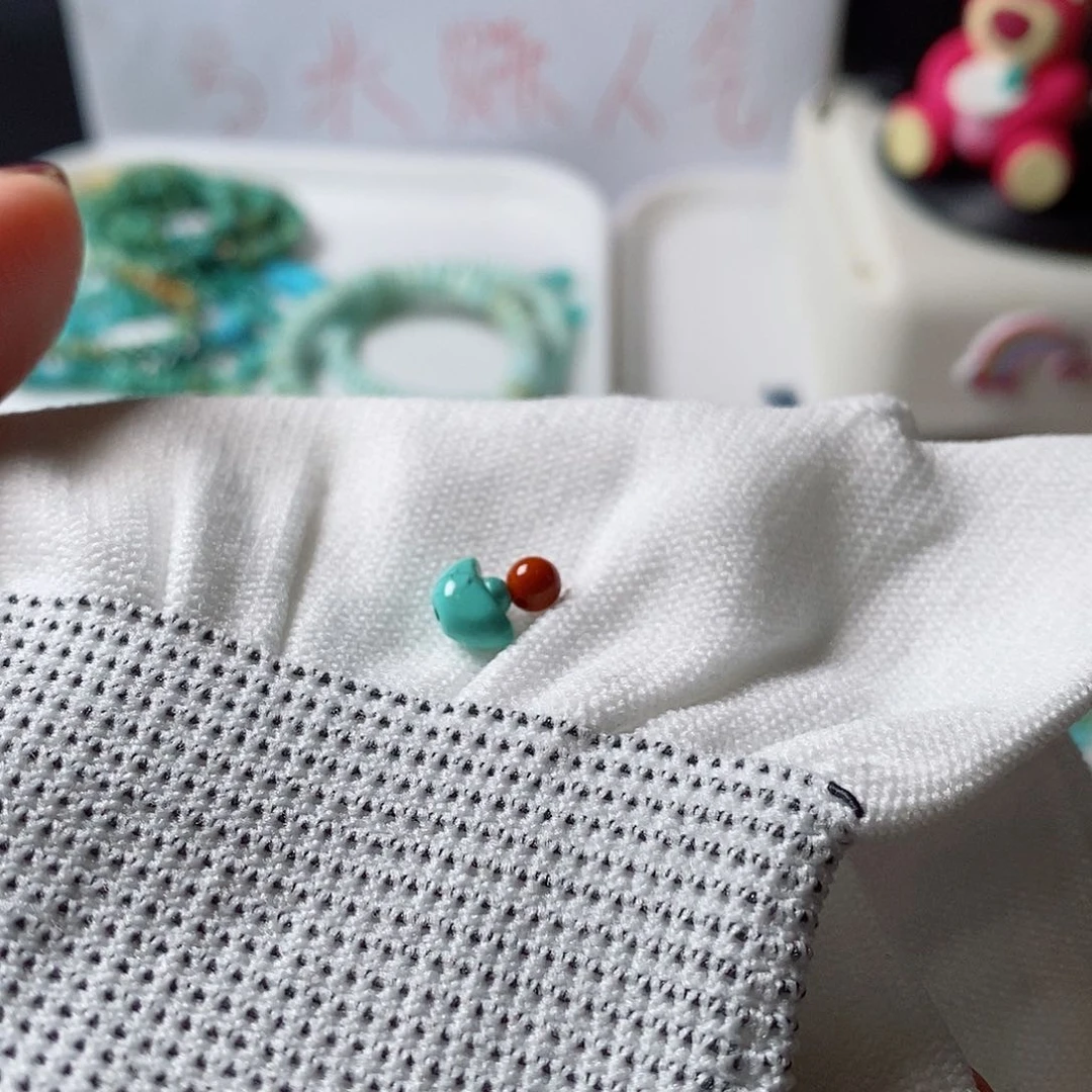 南红玛瑙颈饰未镶嵌可*