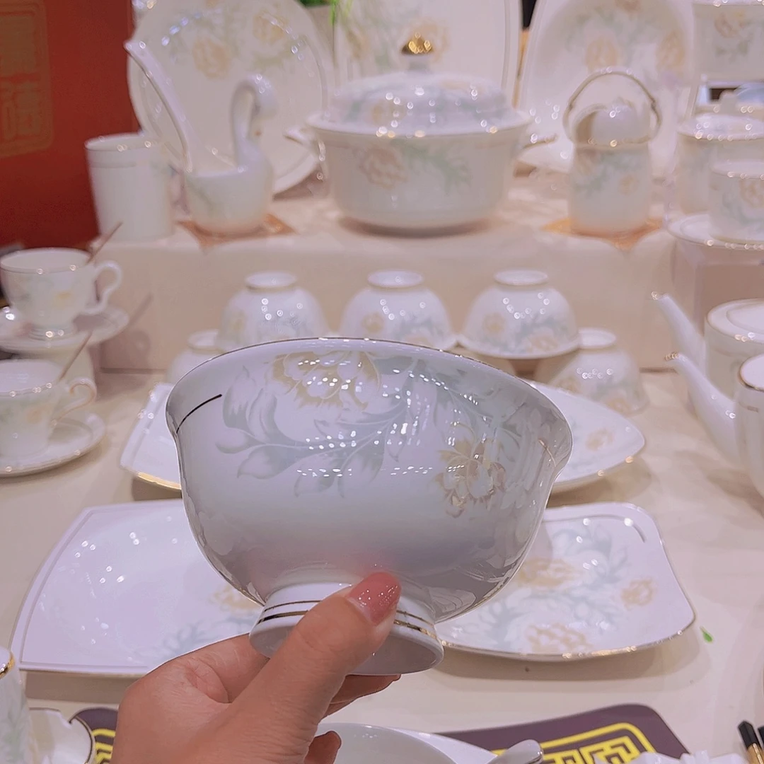 45%以上骨粉骨瓷景德镇清雅单品