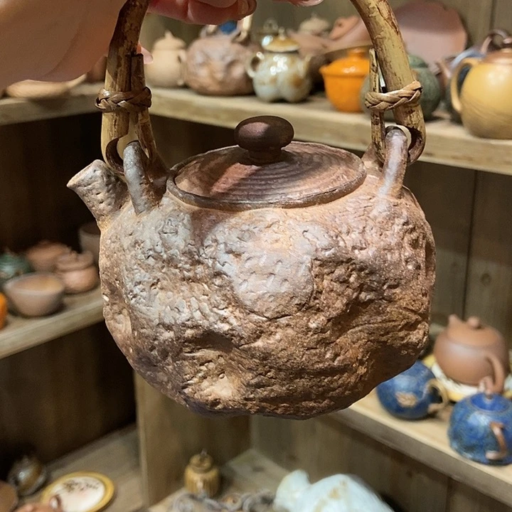 柴烧老岩泥高端茶器